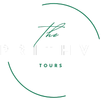Prithvi Tours white logo
